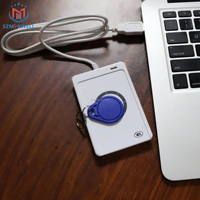 Lector de Tarjetas Inteligentes NFC RFID ACR122U USB 13.56MHz para Tarjetas de Plástico ISO 14443A, Lector y Escritor de Tarjetas con Software SDK Gratuito