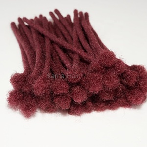 Yonna — extensions de cheveux humains stylisés, mèches ondulées naturelles, fil de fixation, pour femmes <span class=keywords><strong>afro</strong></span> - Product Image 1