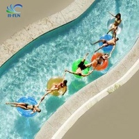 Langlebiger Regenbogen H-Fun Umweltfreundlicher PVC Aufblasbarer Schwimmring 100-500kg Tragkraft für Pool Strand Erwachsene & Kinder