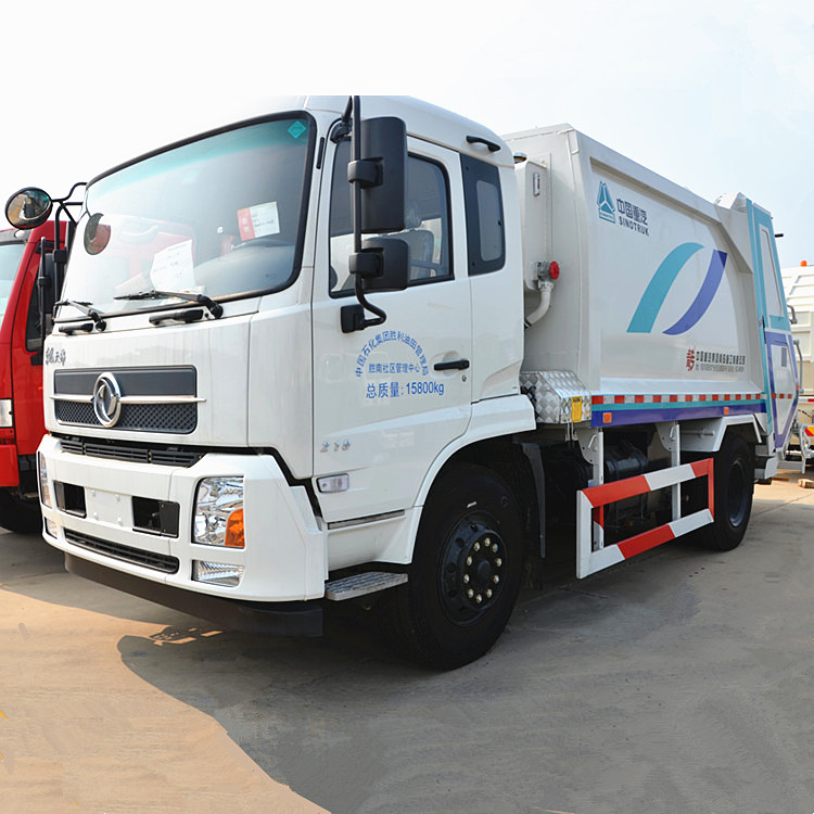 Размеры мусоровоза Dongfeng 4x2 6 кубических метров