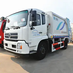 Dongfeng Dimensi Truk Pemadat Sampah 4X2 6 Meter Kubik