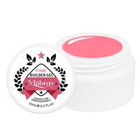 Mobray LED/UV Solid Builder Gel pour l'extension des ongles Gel pour renforcer les ongles Nail Art Manucure