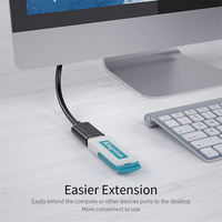Câble d'extension USB 3.0 pour ordinateur portable intelligent PC TV PS4 Xbox One disque dur connecteur USB mâle vers USB femelle cordon de données d'extension de fil