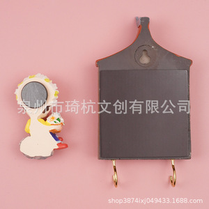 แม่เหล็กติดตู้เย็นลายพื้นบ้านแบบดั้งเดิมของเมืองเฉวียนโจว 6 ชิ้น สติกเกอร์แม่เหล็กสำหรับของขวัญปีใหม่จีน - Product Image 4