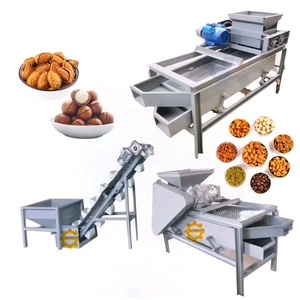 Chaîne de production d'équipements de traitement pour le décorticage, le pelage, le lavage, le séchage, le calibrage, le tri, le décorticage et le cassage des noix de pécan - Product Image 3