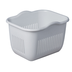 Bán Buôn Nhà Giặt Giỏ 35L Trắng PP Nhựa Panier Linge Plastique - Product Image 2