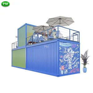 2-20% Discount Custom Made Street Pop Up Cafe Food Truck Bespoke Coffee Shop Container Restaurant