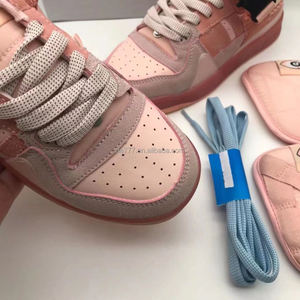 <span class=keywords><strong>Forum</strong></span> Low 休闲跑鞋原创搭扣棕色设计师亮蓝色男女厚底运动鞋运动训练鞋 - Product Image 4