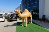 Chameau gonflable géant à thème animalier, grande taille, durable, pour la décoration extérieure des centres commerciaux et des activités