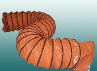 Tuyau flexible en PVC durable de 16 pouces (10 m) pour l'évacuation des gaz industriels, résistant aux hautes températures, pour la ventilation