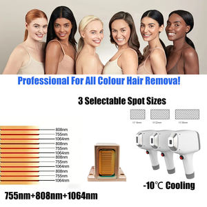 2026 Professional 3-Wavelength Lase Hair Removal Machine 755/808/1064nm Painless Permanent Ice Cooling CE Certified - Product Image 2