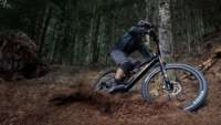 Nouveau modèle 2025 amflow Amflow PL Carbon Pro 800wh Vélo de montagne électrique à suspension intégrale Noir/God amflow Ebike