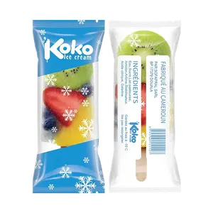 Мороженое поп-эскимо упаковка Пакеты для закусок