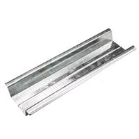 Système de plafond suspendu pour bâtiments publics, profil Omega en acier galvanisé, ignifuge et durable