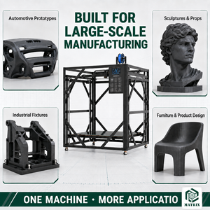 1m Build Volume Large 3D <b>Printer</b> for Sculptures Statues Art Installations and Custom Props - Product Image 2