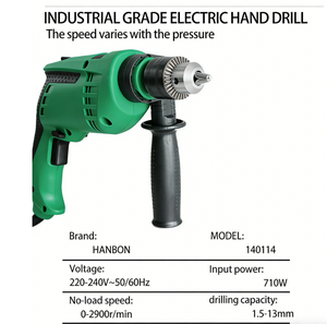 Factory OEM 13mm Adjustable Speed Torque Lithium Cordless Impact <b>Drill</b> 220V <b>Hand</b> Portable Home Repair Tool Metal DSP-5 All-coppe - Product Image 2