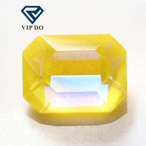 Point Retour Cristal <span class=keywords><strong>Verre</strong></span> Pierres Octogone Étape Coupe MK Fluorescent Série Strass Artisanat Diy Point Retour Pierres Lâche Strass - Product Image 4