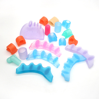 Toe Spacer Promoción Gel Esparcidor Lista Juanete Férula Grande Alisador Corrector Pie Dedo Protector Tubo Tapa Cubierta