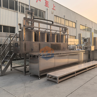 Machine automatique de fabrication de tofu séché de marque HJ, contrôle PLC, 380V, 3,5 kW, haute sécurité, garantie 1 an, 1500 kg pour le traitement du tofu
