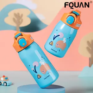 Bottiglie sportive in silicone isolate intelligenti Shaker per proteine bottiglia d'acqua in acciaio inossidabile per bambini per la scuola