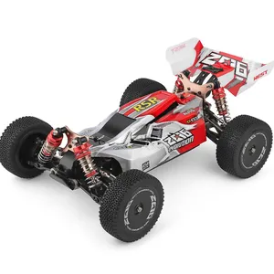 2020 brinquedos wltoys 144001 1/14 4wd racing rc, liga de metal 60 km/h, alta velocidade, elétrico, controle remoto, brinquedos, carro para crianças