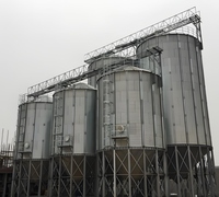 50 /100 /500/1000/5000 tonnellate di Silo di grano prezzi della macchina per il mais/caffè in grani Silo per uso agricolo tipo orizzontale di piccole/grandi dimensioni