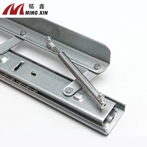 Ming Xin Modern Telescopic <b>Drawer</b> <b>Slide</b> Rails 350mm Full Extension Heavy Duty Soft Close Silent Cold-Rolled Steel for Cabinet - Product Image 2