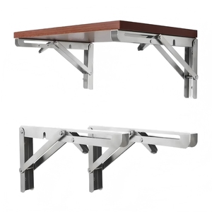 Supporto <span class=keywords><strong>a</strong></span> muro personalizzato staffa portante <span class=keywords><strong>a</strong></span> parete <span class=keywords><strong>a</strong></span> triangolo supporto <span class=keywords><strong>a</strong></span> discesa staffa pieghevole <span class=keywords><strong>per</strong></span> controsoffitti in metallo - Product Image 4