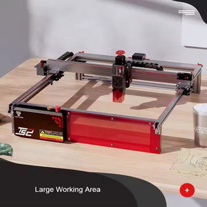 Máquina de Corte Láser CNC <span class=keywords><strong>TS2</strong></span> de <span class=keywords><strong>10W</strong></span>, 450*450mm, Alta Precisión, Alta Velocidad, Grabado Doméstico 3D, Nueva, para Acrílico, Plástico, Vidrio, MDF, Metal - Product Image 2