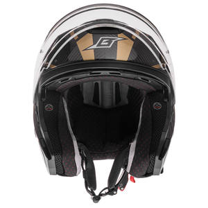 Casque Befast Heron carbone double visière or XS - Product Image 3
