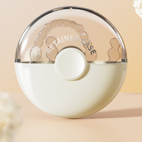 Boîte de rangement pour aligneurs dentaires en plastique avec logo personnalisé, étui pour blanchiment des dents, boîte orthodontique magnétique