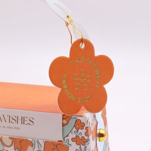 Custom Logo Luxury Wedding Favor Candy Paper Box with Handle Wedding Gift Boxes Sweet Candy Box - Product Image 4