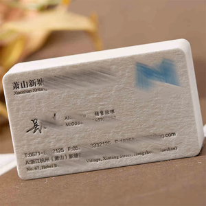 Custom Printing Logo Paper Card Small Cotton Business Card for Shopping - Product Image 4