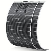 Panneaux solaires flexibles à film mince, légers et enroulables, pour usage domestique, prix usine, 80W, 100W, 150W, 200W