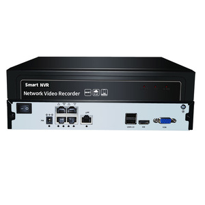 Enregistreur vidéo réseau intelligent NVR 5MP H.265 PoE LAN USB HDMI VGA Centre de surveillance - Product Image 1