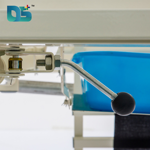 Pabrik grosir murah Manual lima fungsi pagar pembatas perawatan klinik menggunakan rumah sakit medis Bed dengan <span class=keywords><strong>IV</strong></span> tiang & kasur - Product Image 4