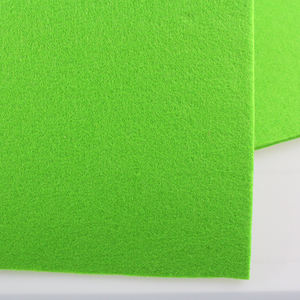 Vente en gros de feutre de polyester haute densité résistant aux taches vert olive - Product Image 6