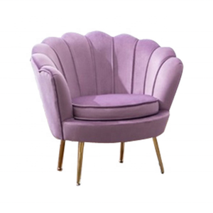 Coque en cuir <span class=keywords><strong>rose</strong></span> nordique pour chaises, fauteuil relaxant, canapé simple en velours, fauteuil de salon - Product Image 3