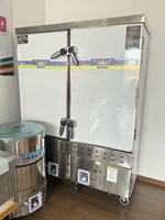 Cuiseur à riz professionnel entièrement automatique 24 couches en acier inoxydable 304, chauffage par convection, arrêt automatique de sécurité, grande capacité