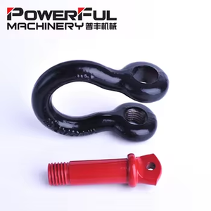Pasador de tornillo forjado con caída de, grilletes de Dee y arco tipo EE. UU., hechos de acero de aleación para grilletes de anclaje - Product Image 2