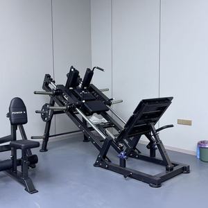 Máquina de Sentadillas Inclinada a 45 Grados Power X Comercial, con Soporte para Pesas, Respaldo Angulado, Patas de Acero Resistente, Equipo de Gimnasio - Product Image 1