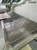 Unité dentaire vétérinaire directe usine avec lampe blanchissante LED, compresseur sans huile 32L, poste de travail dentaire vétérinaire en acier inoxydable