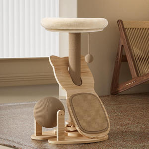 مبيعات مباشرة من المصنع، ألعاب متعددة الطبقات مخصصة للحيوانات الأليفة، لوح خدش للقطط وإطار تسلق في منتج واحد متعدد الأغراض - Product Image 6