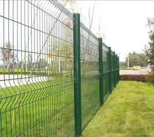 Hàn dây lưới hàng rào Bảng điều khiển năng lượng mặt trời gắn bảo trì thấp <span class=keywords><strong>3D</strong></span> an ninh hàng rào mạ kẽm khung - Product Image 4