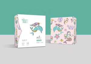 Bragas sanitarias de algodón orgánico sin cloro, ropa interior desechable para viaje de negocios - Product Image 6