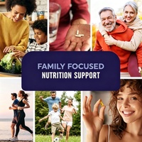 Cápsulas Blandas de Ácidos Grasos Omega 3 de Triple Potencia, Suplemento para Hombres y Mujeres, Suplemento Vegetariano de Aceite de Pescado EPA DHA