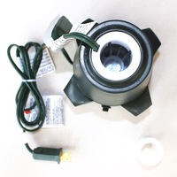 Factory Direct 2025 Weihnachts baum 360 Grad rotierender Weihnachts baumst änder Licht kette Verbindung Amerikanischer/EU-Adapter verfügbar