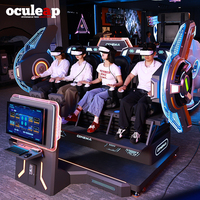 Cinéma VR pour 4 joueurs, nouvelle version 2026, simulateur de montagnes russes 9D en réalité virtuelle 3D, machine de jeu d'arcade 7D 12D, cinéma de jeu 5D