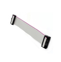 ODM 30AWG pita industri datar 10PIN kawat 0.3m kabel Sata disesuaikan bahan BC untuk komputer
