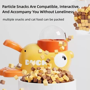 Nieuwe Hondenpuzzelvoeder Interactieve Huisdierenvoer- en Traktatie Dispenser Cartoon Eend Design Huisdier Snack Voederbak Hondentraining Mentale Verrijkking - Product Image 4